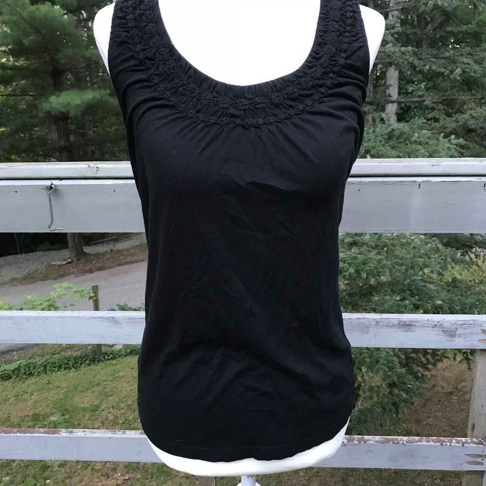 Ann Taylor Loft black tank